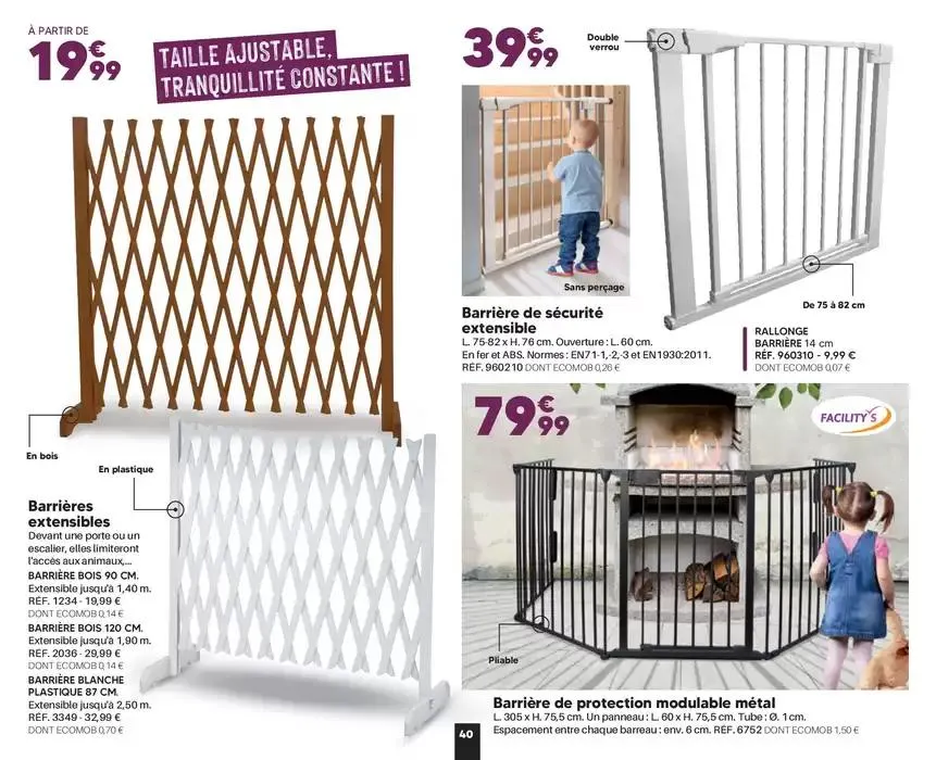 PRINTEMPS/ÉTÉ 2025 du 1 mars au 30 septembre 2025 - Catalogue page 40