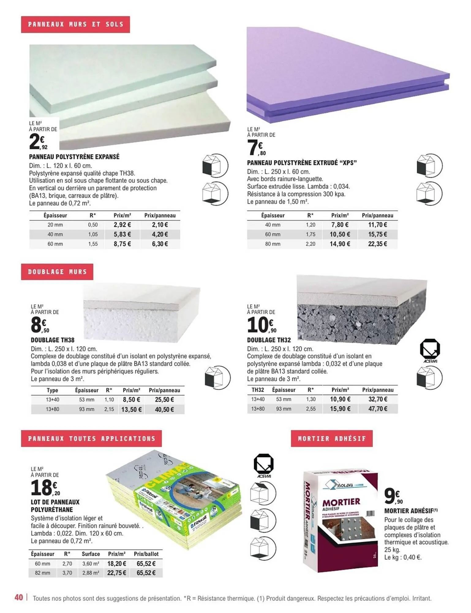 Catalogue E.Leclerc Brico du 28 mai au 31 décembre 2025 - Catalogue page 40