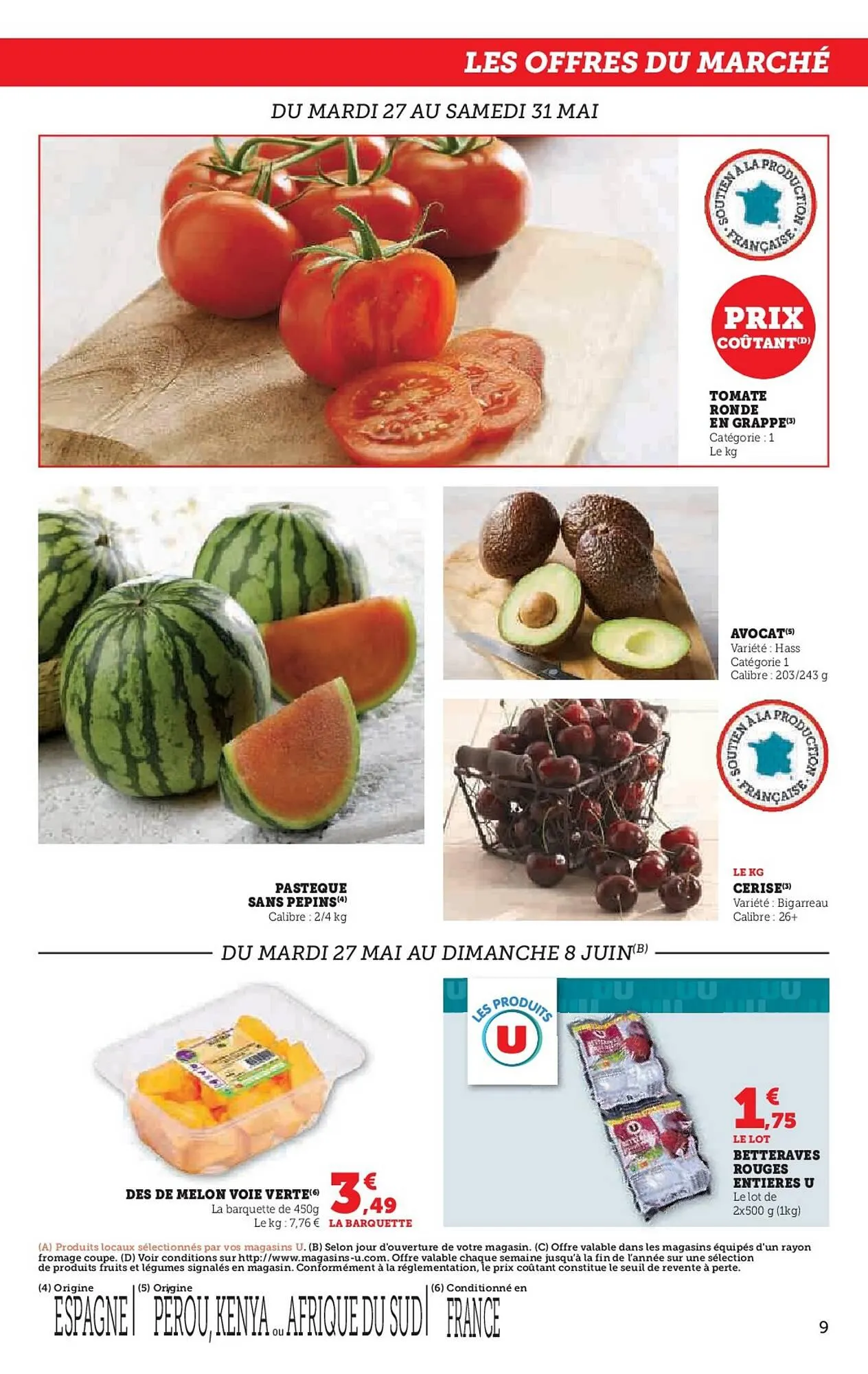Catalogue Super U du 27 mai au 8 juin 2025 - Catalogue page 9