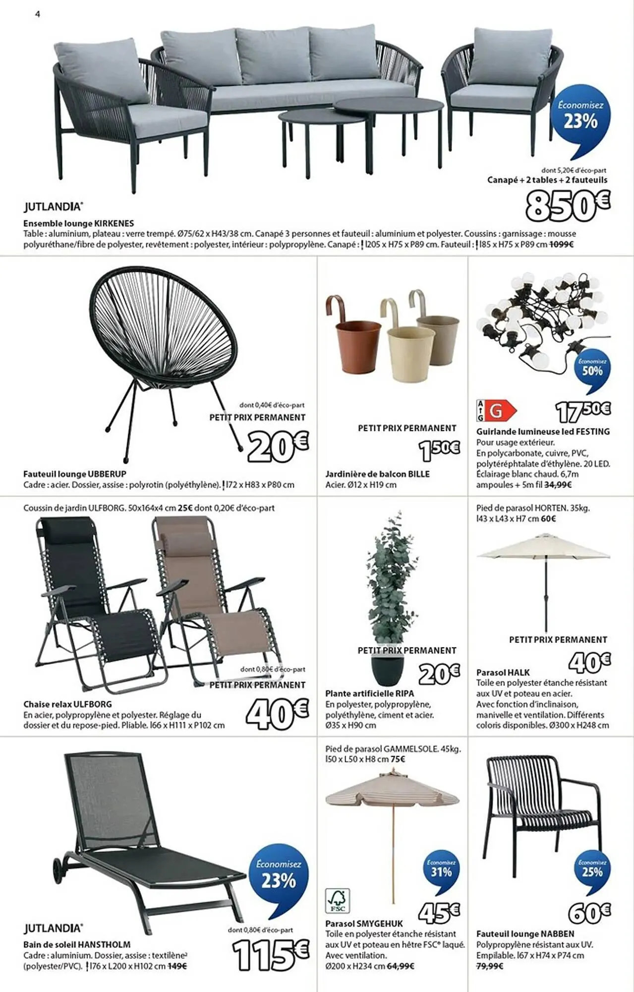 Catalogue JYSK du 17 juin au 21 juillet 2025 - Catalogue page 4