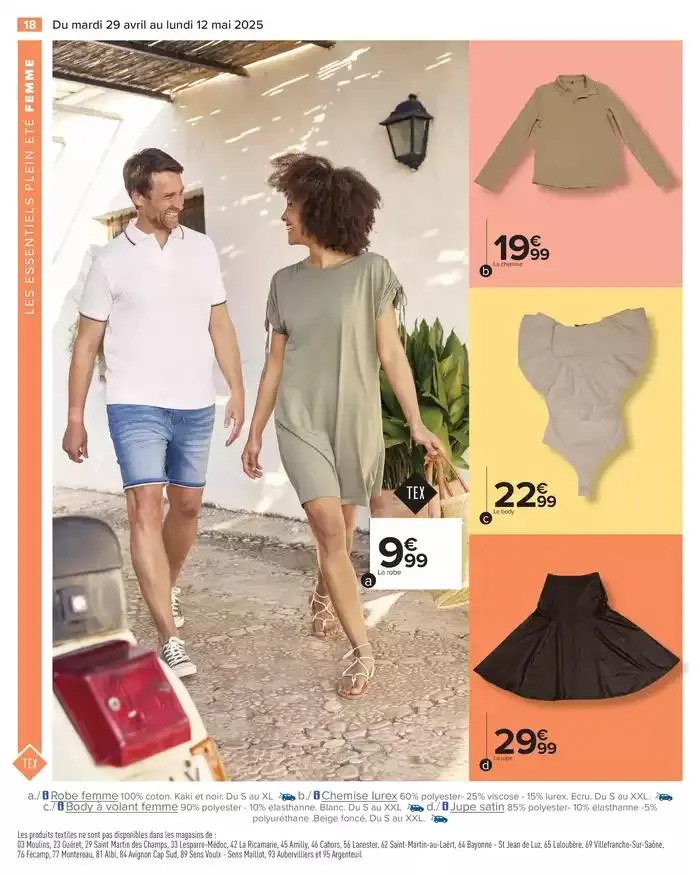 TEXTILE SPÉCIAL FÊTES du 29 avril au 12 mai 2025 - Catalogue page 20