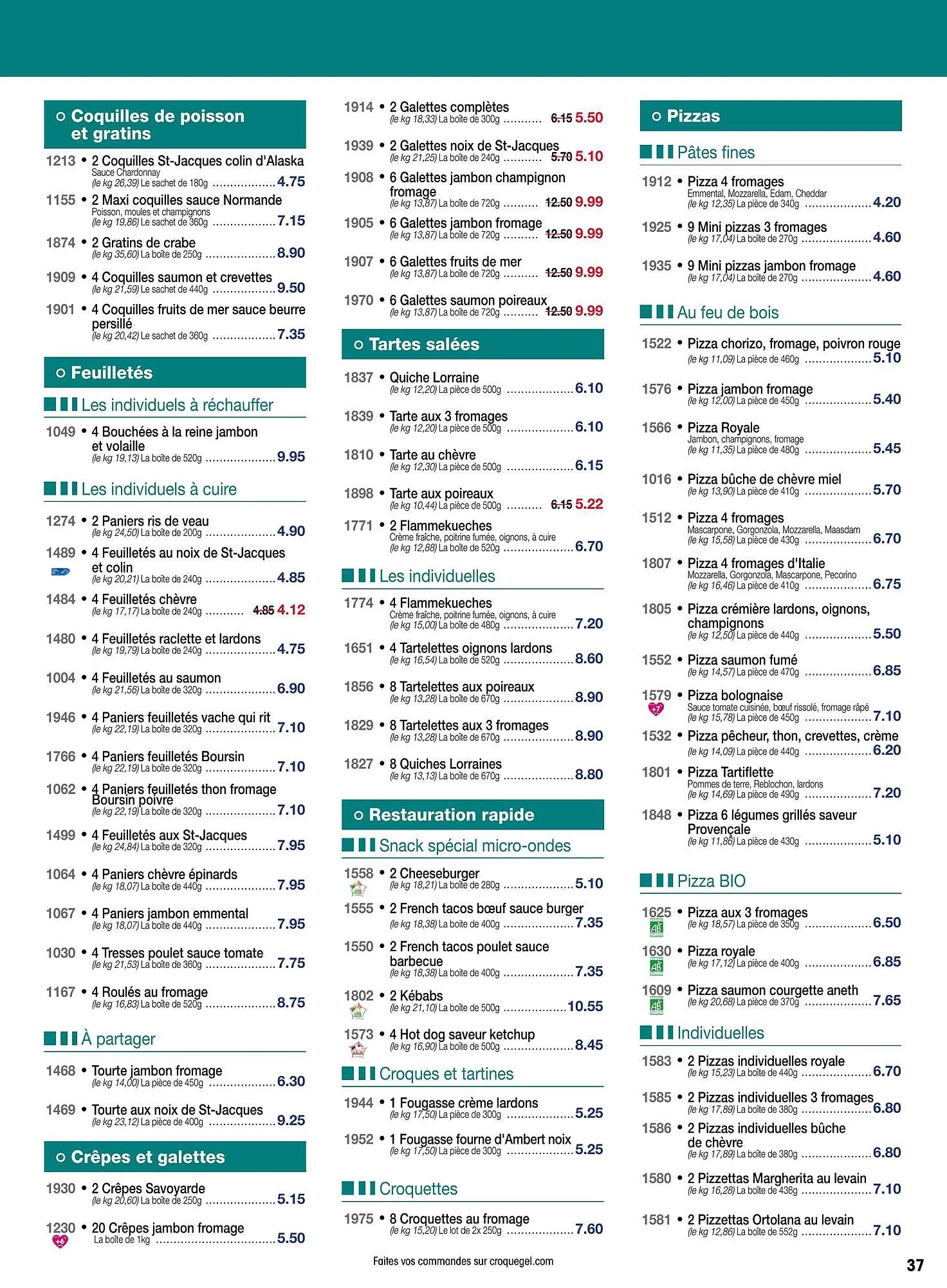 Catalogue Croque Gel du 29 décembre au 28 janvier 2024 - Catalogue page 37