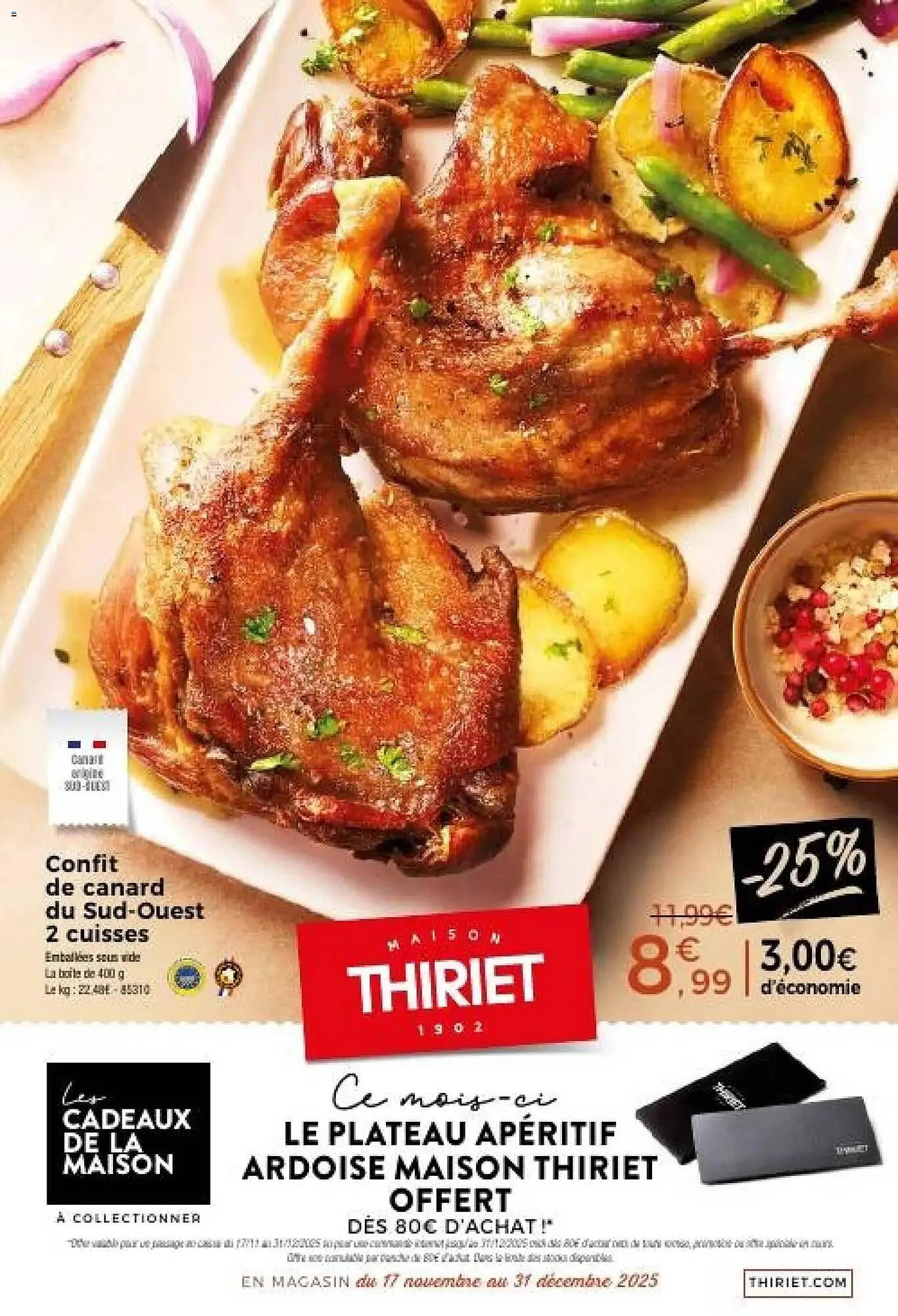 Catalogue Thiriet du 17 novembre au 31 décembre 2025 - Catalogue page 1