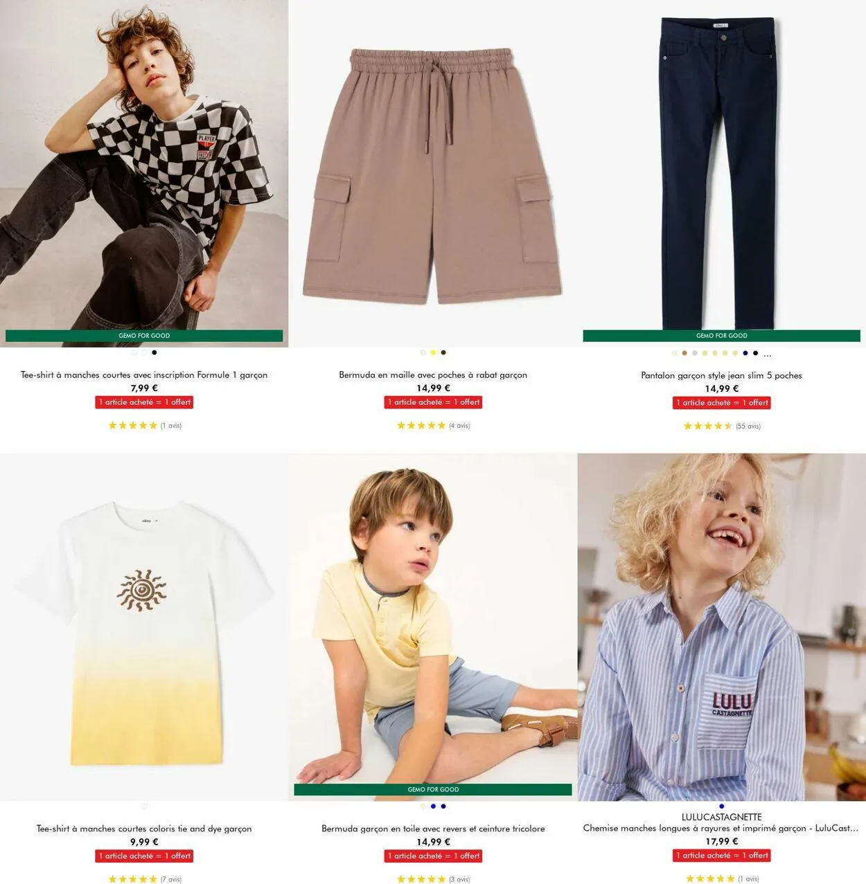 Gémo Catalogue actuel du 31 juillet au 13 août 2024 - Catalogue page 20