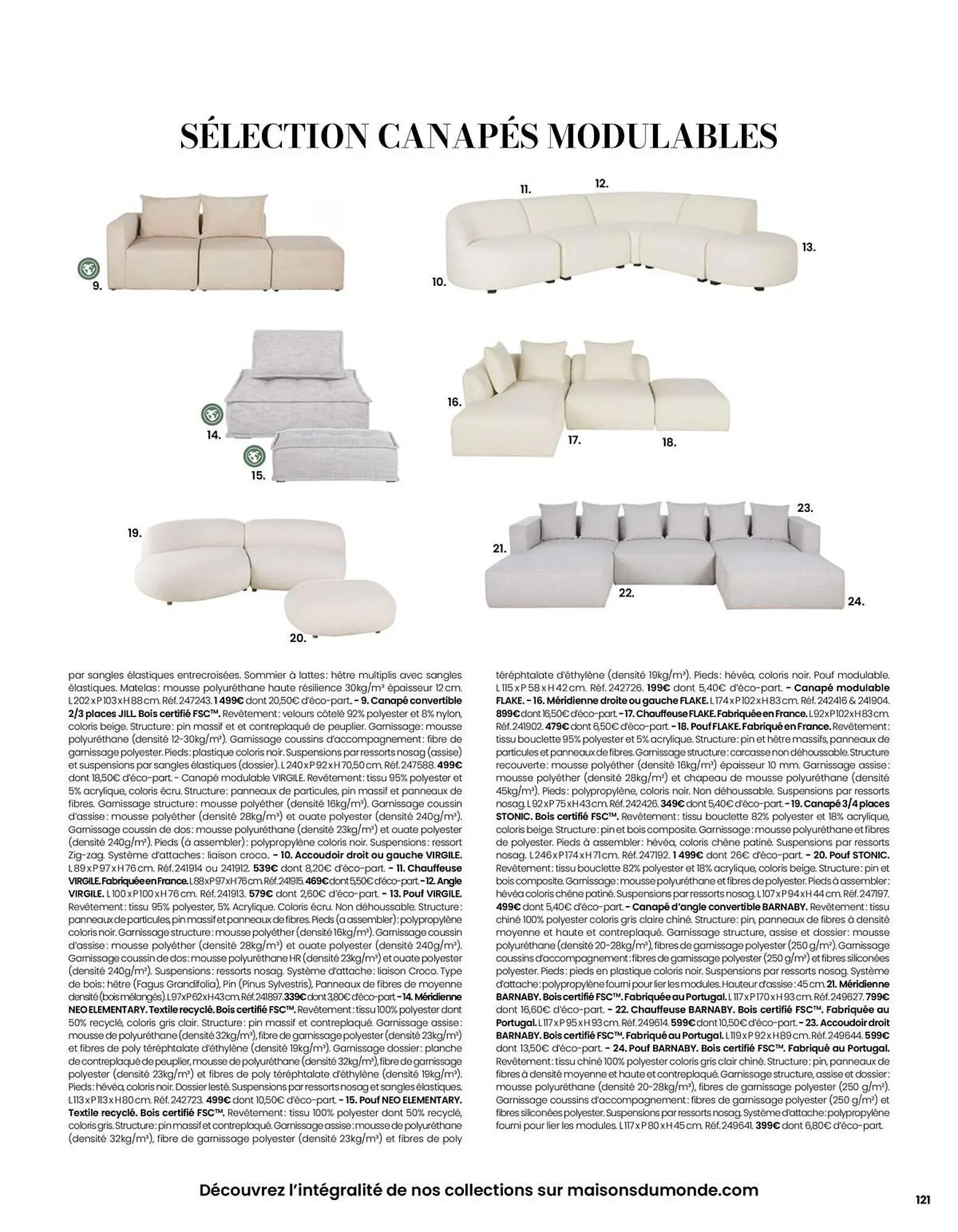 Catalogue Maisons du Monde du 11 décembre au 31 décembre 2025 - Catalogue page 121