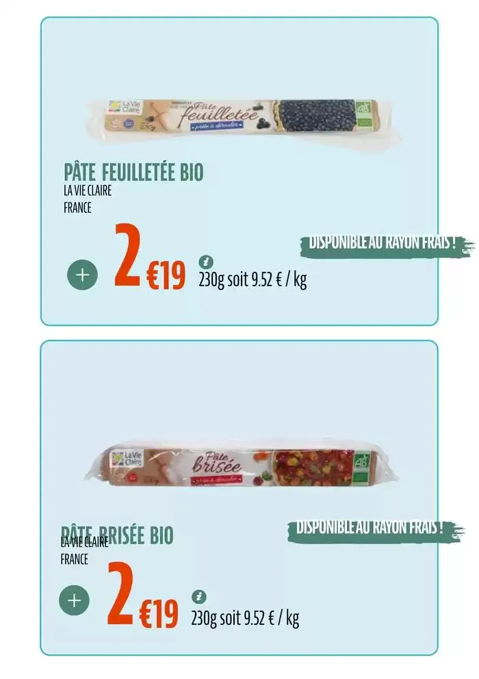 LES PETITS PRIX BIO du 11 mars au 31 décembre 2025 - Catalogue page 29