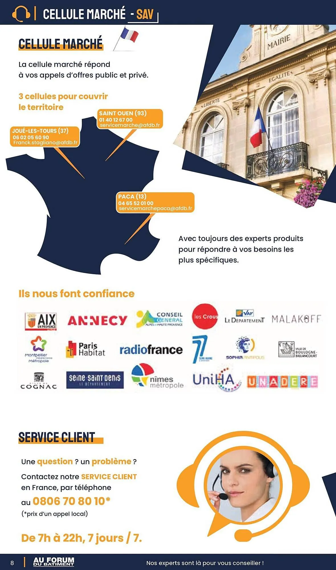 Catalogue Au Forum du Bâtiment du 4 mai au 30 septembre 2023 - Catalogue page 12