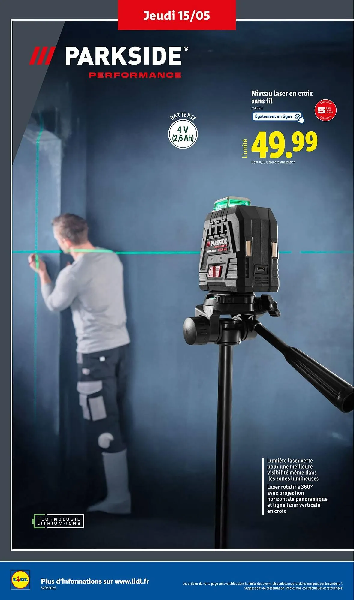 Catalogue Lidl du 15 mai au 21 mai 2025 - Catalogue page 36