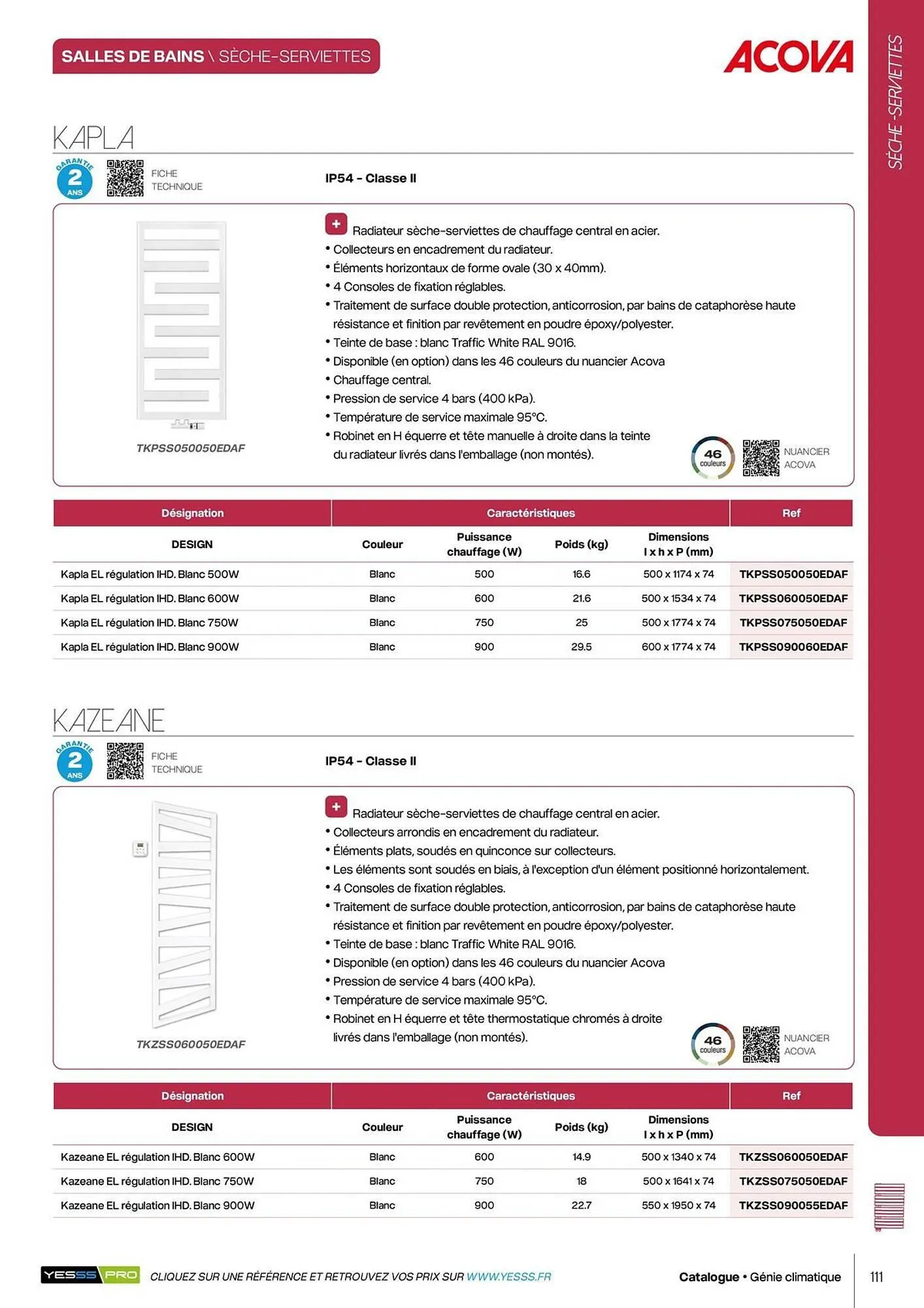Catalogue Yesss electrique du 14 octobre au 31 décembre 2026 - Catalogue page 113