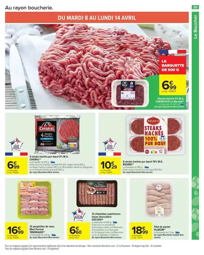 JOYEUSES PÂQUES & MEILLEURS PRIX du 8 avril au 21 avril 2025 - Catalogue page 37