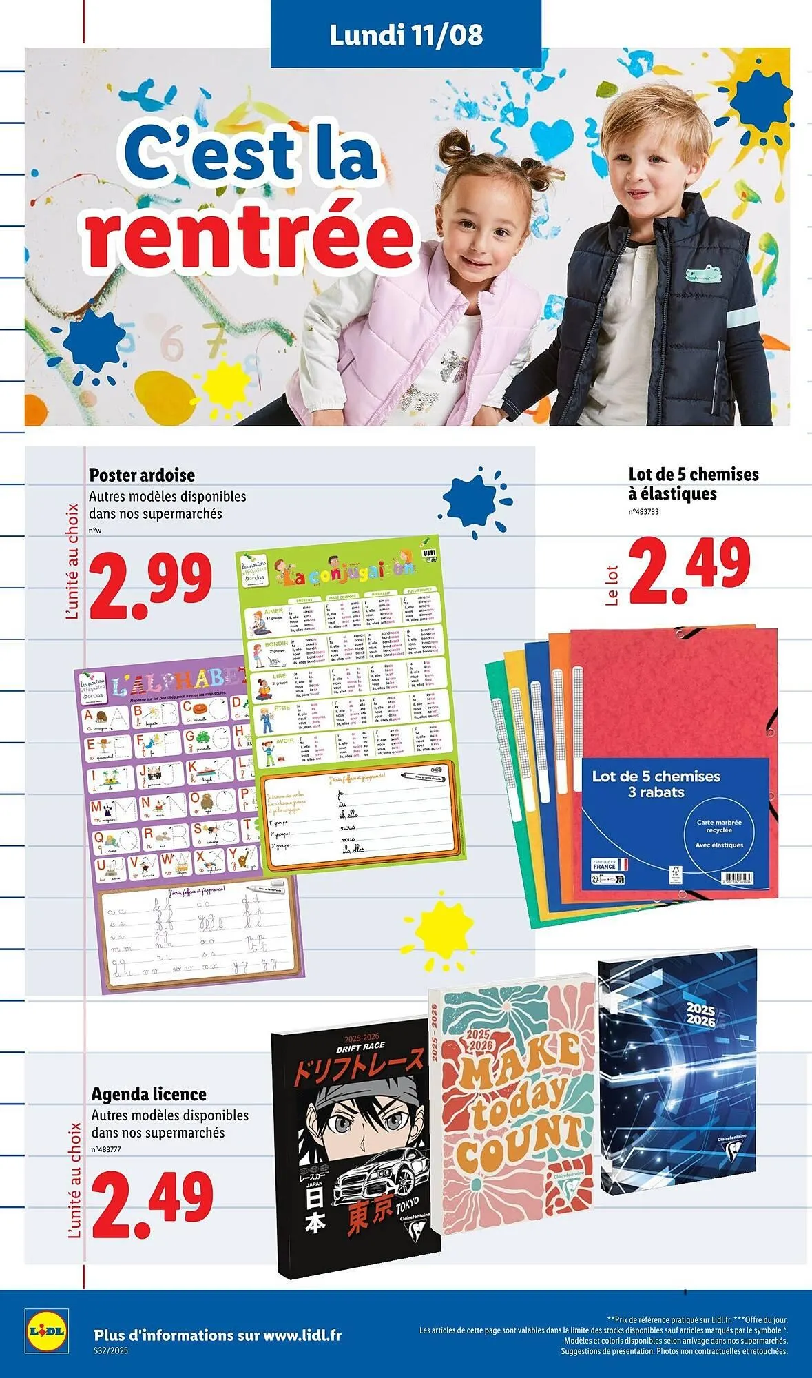 Catalogue Lidl du 11 août au 14 août 2025 - Catalogue page 2