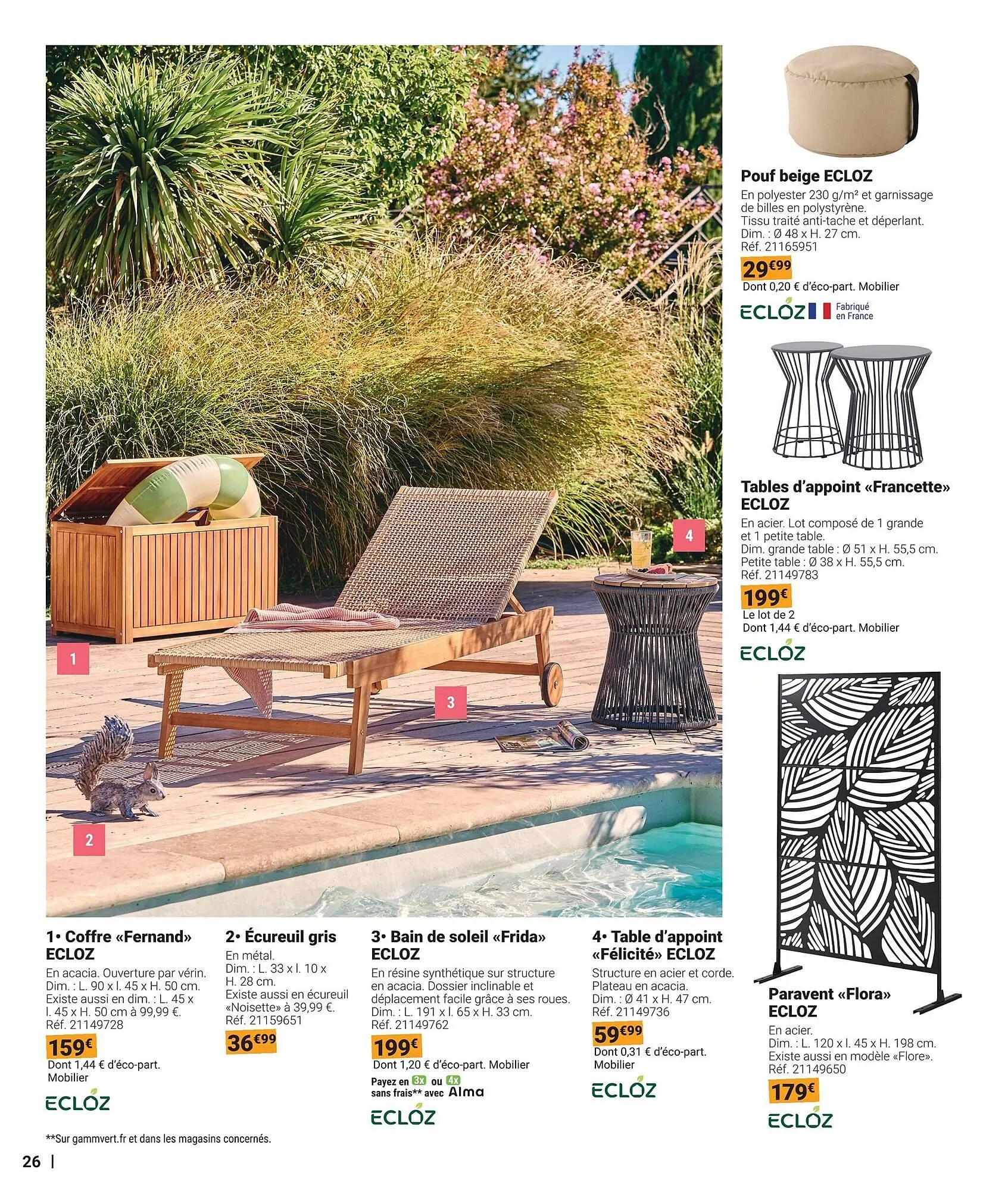 Catalogue Gamm vert du 18 mars au 31 mai 2026 - Catalogue page 26