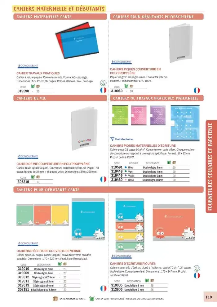 Nos Catalogues Thématiques du 1 janvier au 31 décembre 2025 - Catalogue page 121