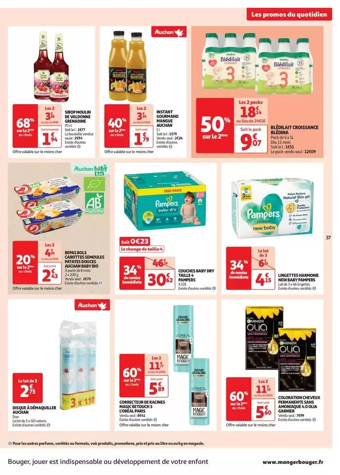 C'est parti pour 25 jours Waaoh ! du 4 mars au 16 mars 2025 - Catalogue page 37