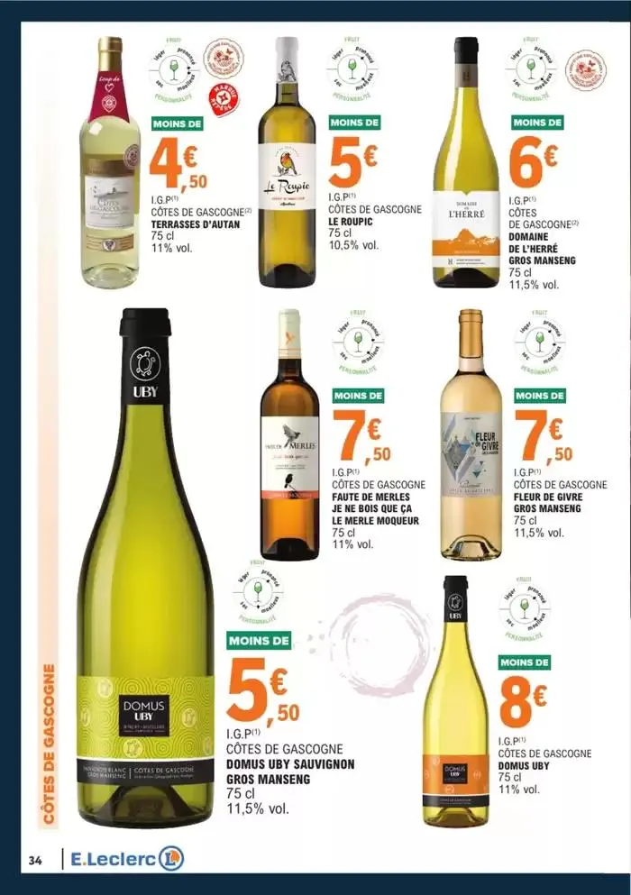 GUIDES DES VINS 2024/2025 du 1 avril au 31 décembre 2025 - Catalogue page 55