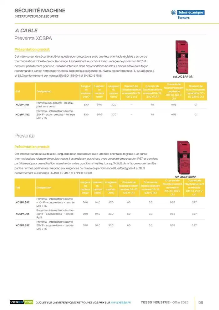 Industrie 2025 du 28 janvier au 31 décembre 2025 - Catalogue page 107