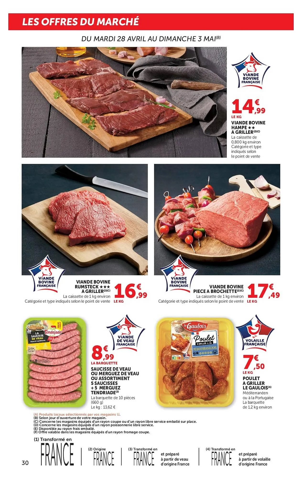 Catalogue U Express du 28 avril au 10 mai 2026 - Catalogue page 30