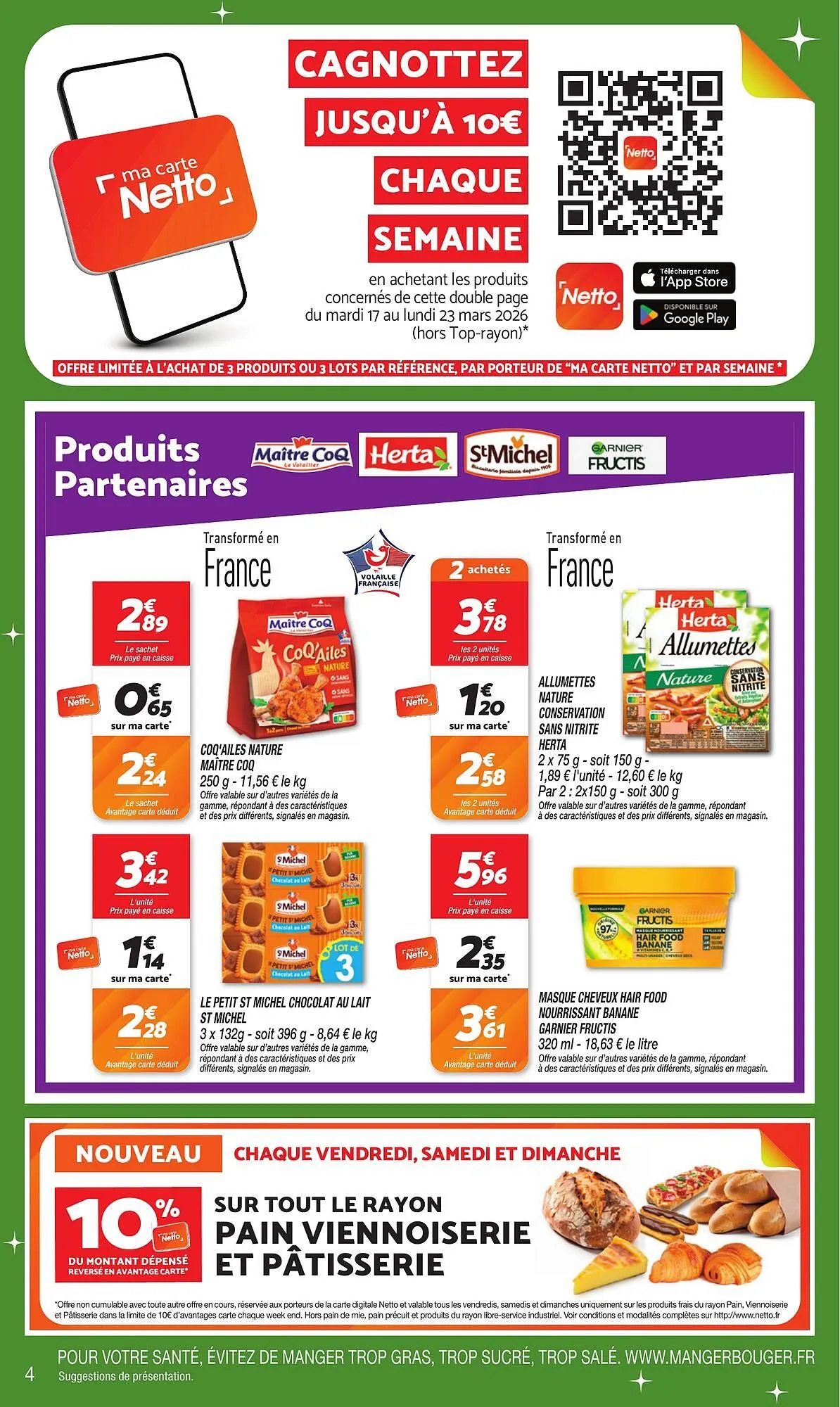 Catalogue Netto du 17 mars au 23 mars 2026 - Catalogue page 4