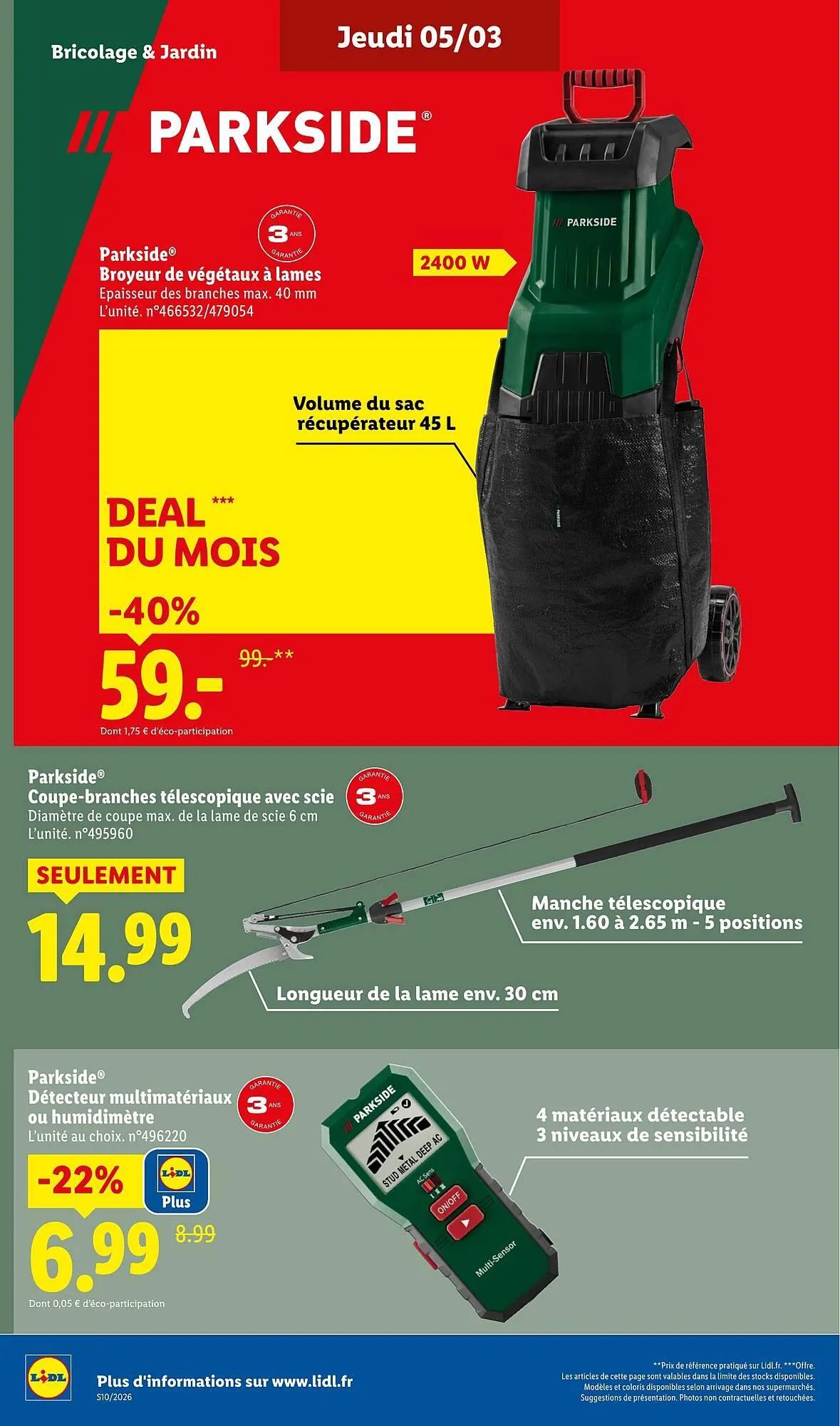 Catalogue Lidl du 5 mars au 11 mars 2026 - Catalogue page 34