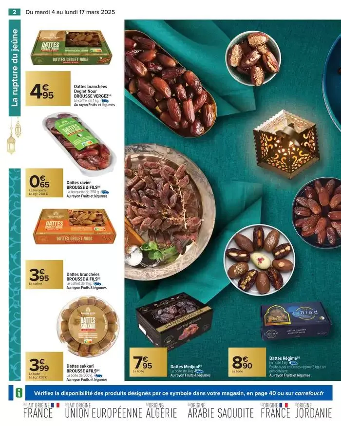 TOUT LE RAMADAN À PETIT PRIX du 4 mars au 17 mars 2025 - Catalogue page 4