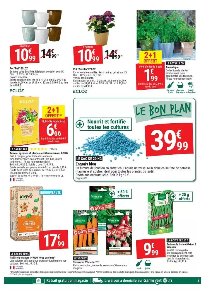 GAMM VERT MANIA du 19 mars au 30 mars 2025 - Catalogue page 3