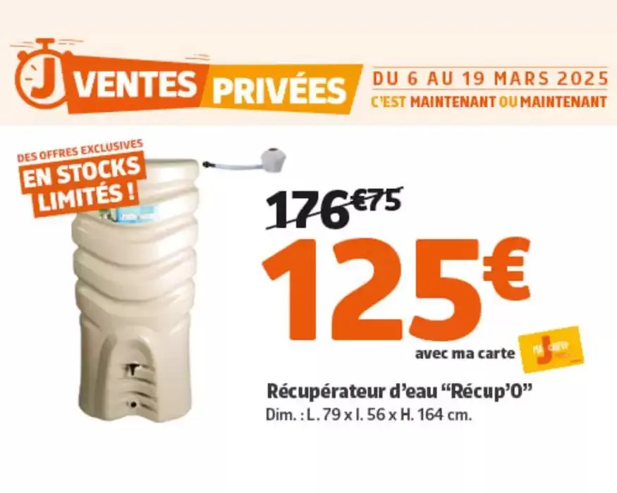 Nos ventes privées du 7 mars au 19 mars 2025 - Catalogue page 1