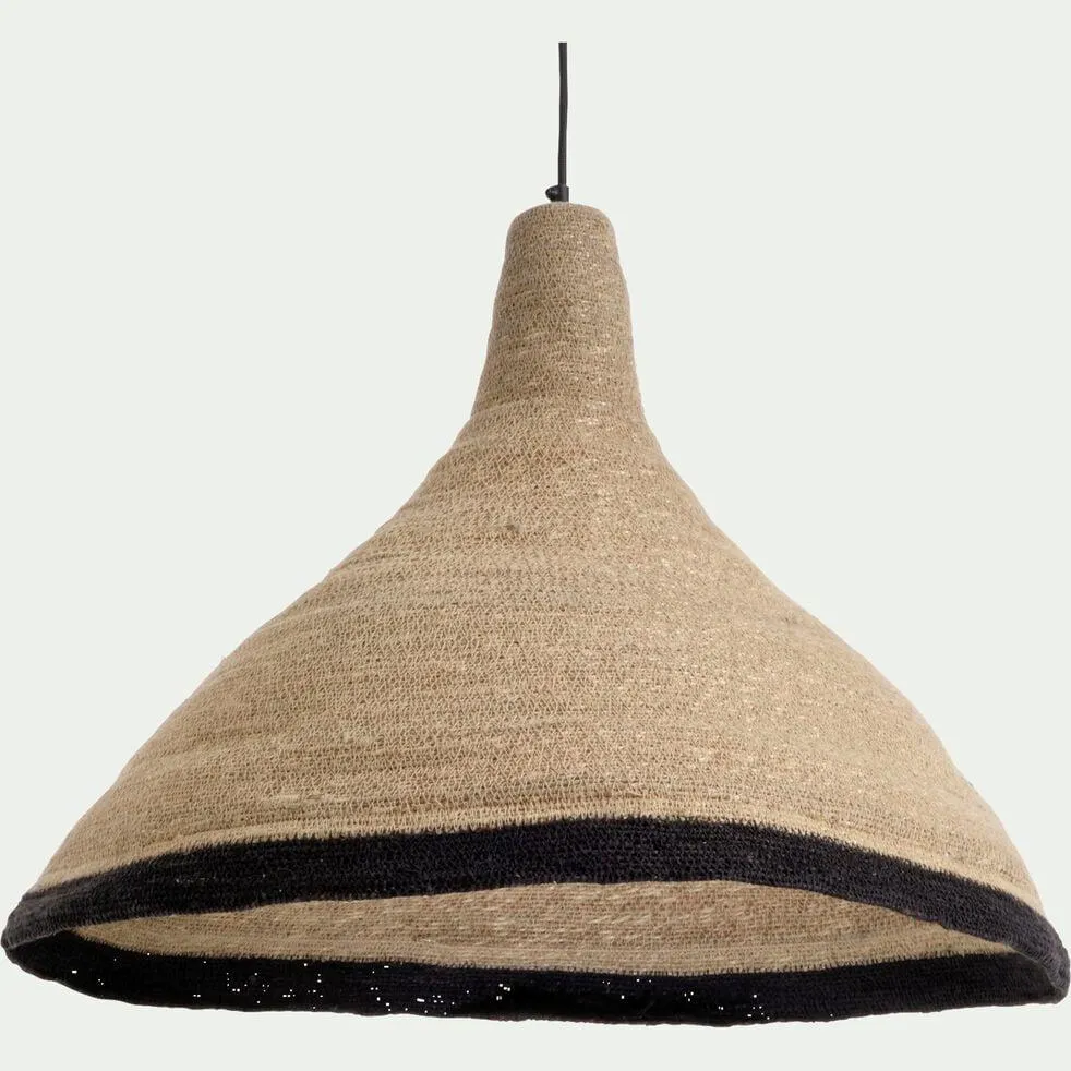 KENZA Suspension électrifiée en jonc de mer D61cm - naturel