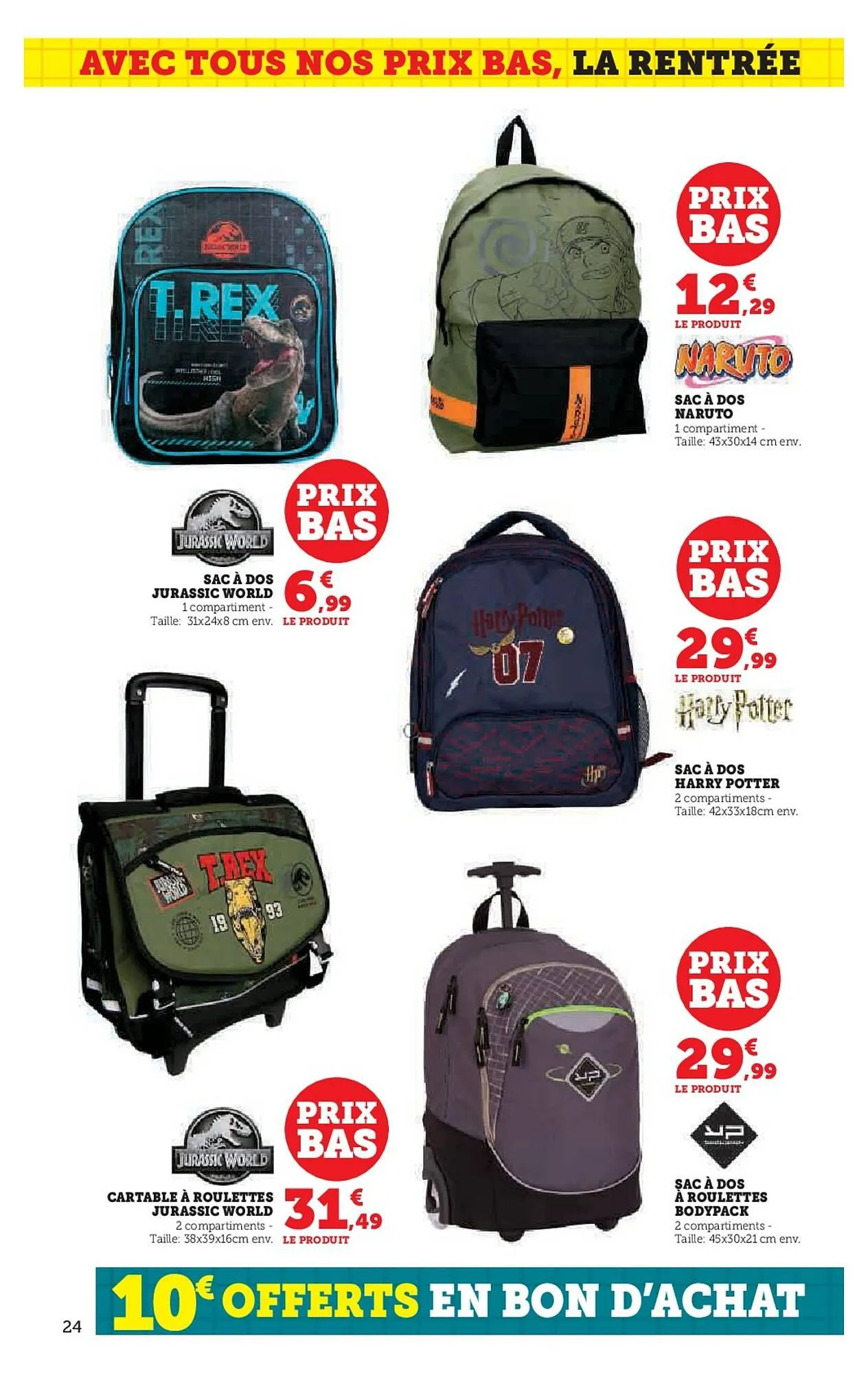 Catalogue Hyper U du 16 juillet au 10 août 2025 - Catalogue page 24