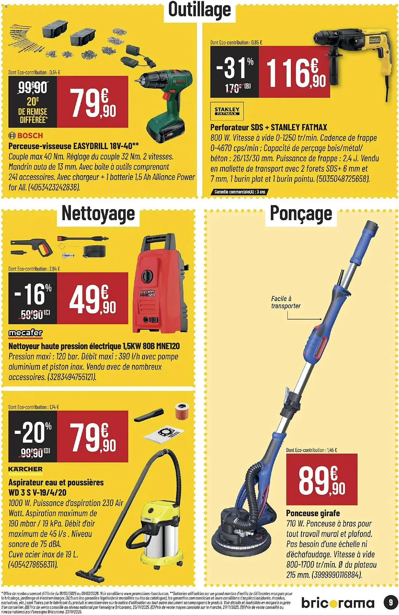 Catalogue Bricorama du 18 février au 1 mars 2026 - Catalogue page 9