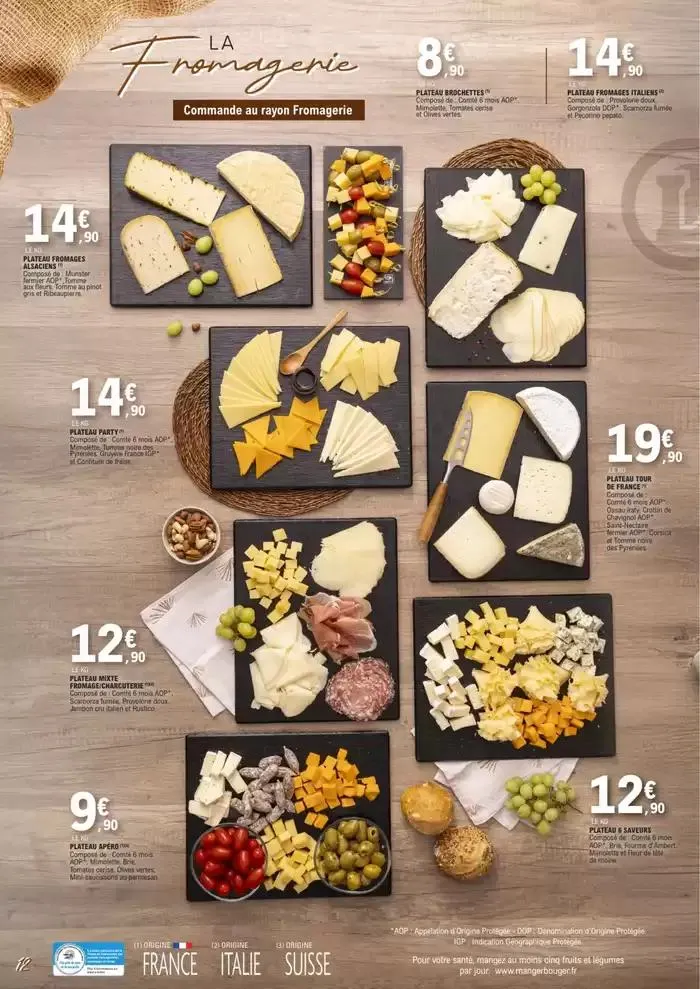 Carte traiteur generale du 8 avril au 31 décembre 2025 - Catalogue page 12