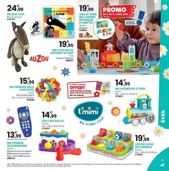 PRINTEMPS 2025 du 2 avril au 28 juin 2025 - Catalogue page 75