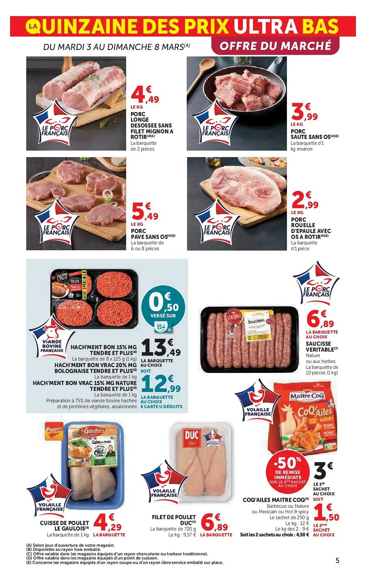 Catalogue U Express du 3 mars au 15 mars 2026 - Catalogue page 5