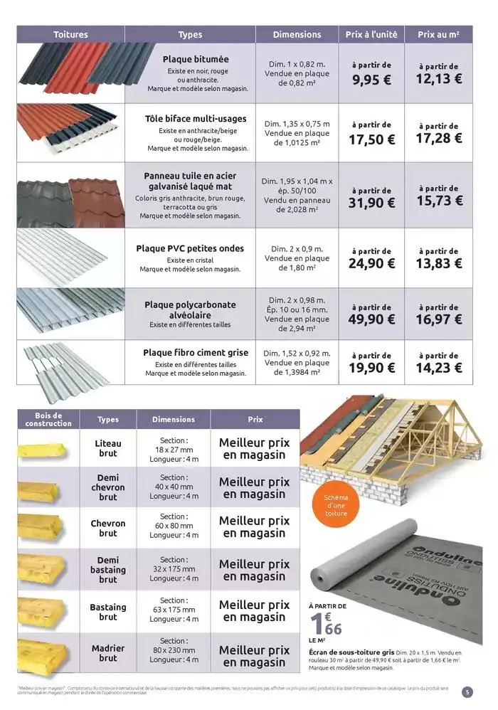 LES CHANTIERS NOUS RAPPROCHENT depuis 45 ans du 12 mars au 30 mars 2025 - Catalogue page 5