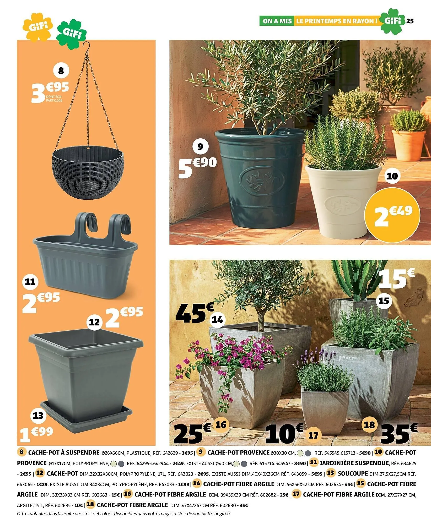 Catalogue Gifi du 10 mars au 30 mars 2026 - Catalogue page 25