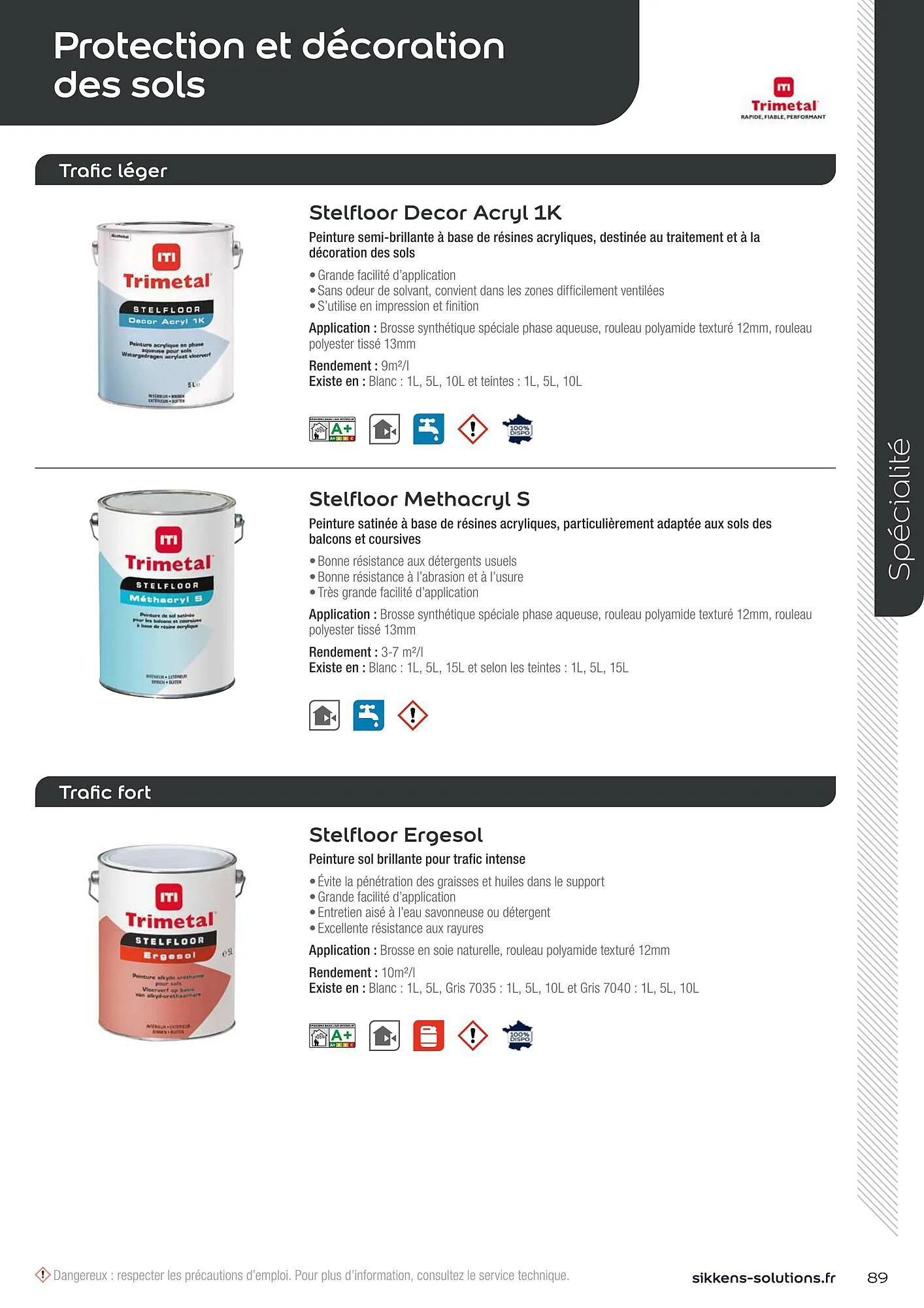 Catalogue Sikkens Solution du 8 janvier au 28 décembre 2025 - Catalogue page 89