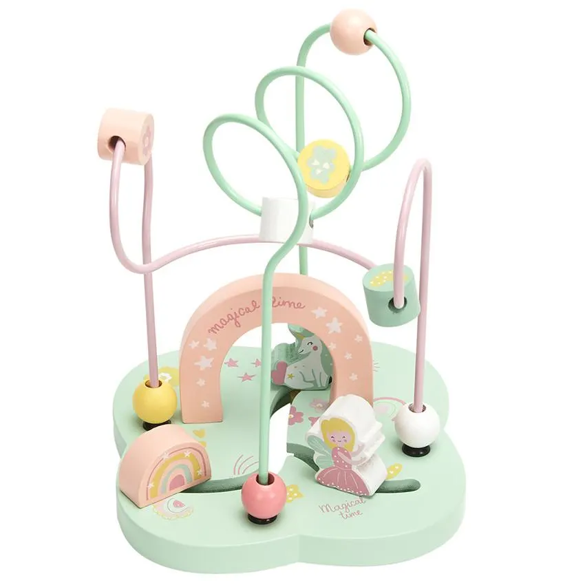 Boulier labyrinthe à spirale en bois Little Poesy