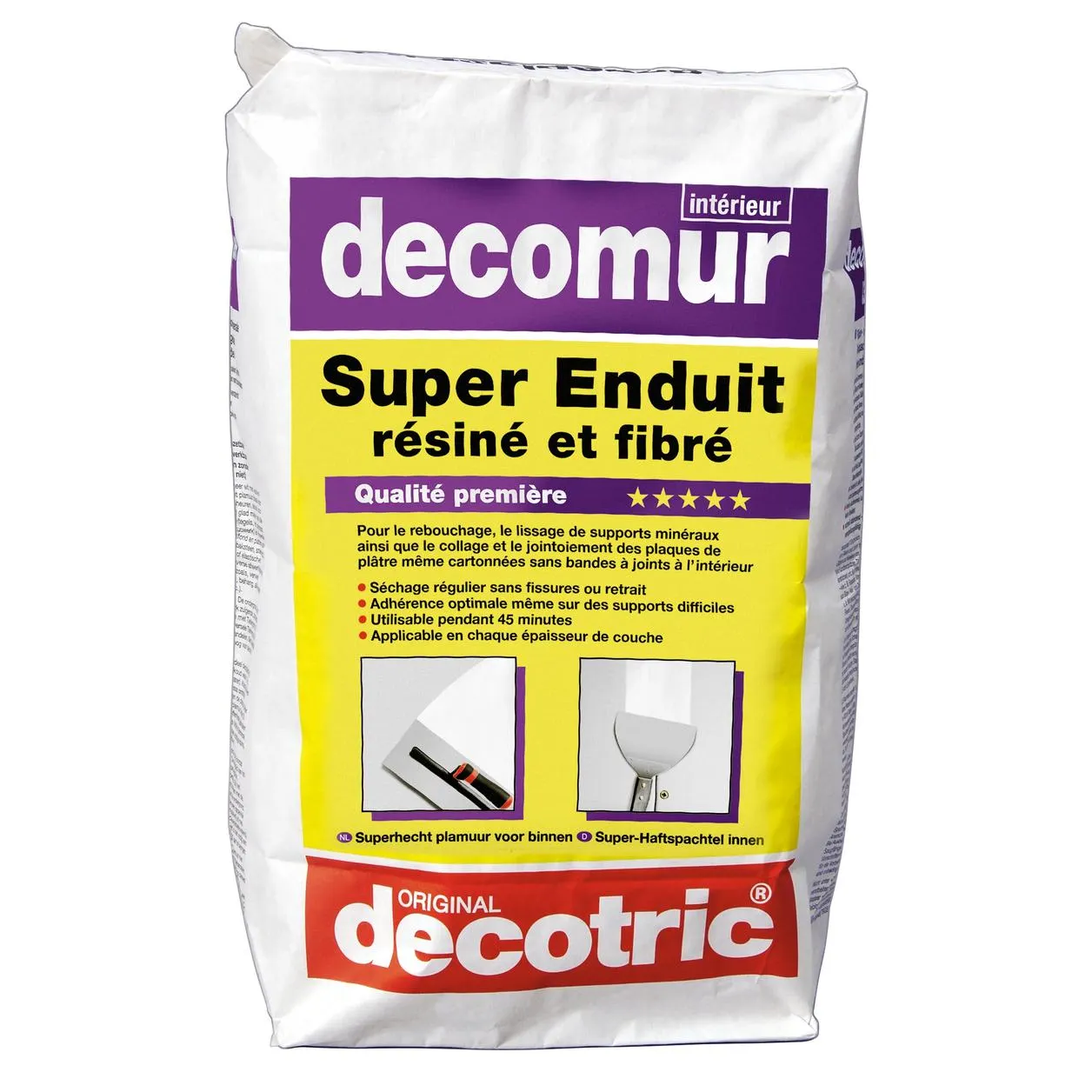 Enduit intérieur SUPER ENDUIT DECOMUR