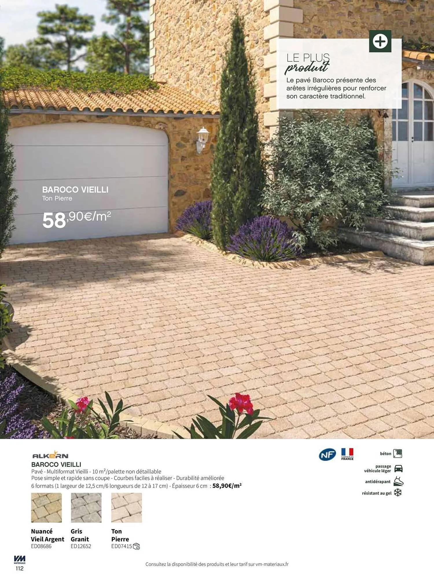 Catalogue VM Matériaux du 14 mars au 20 janvier 2026 - Catalogue page 112