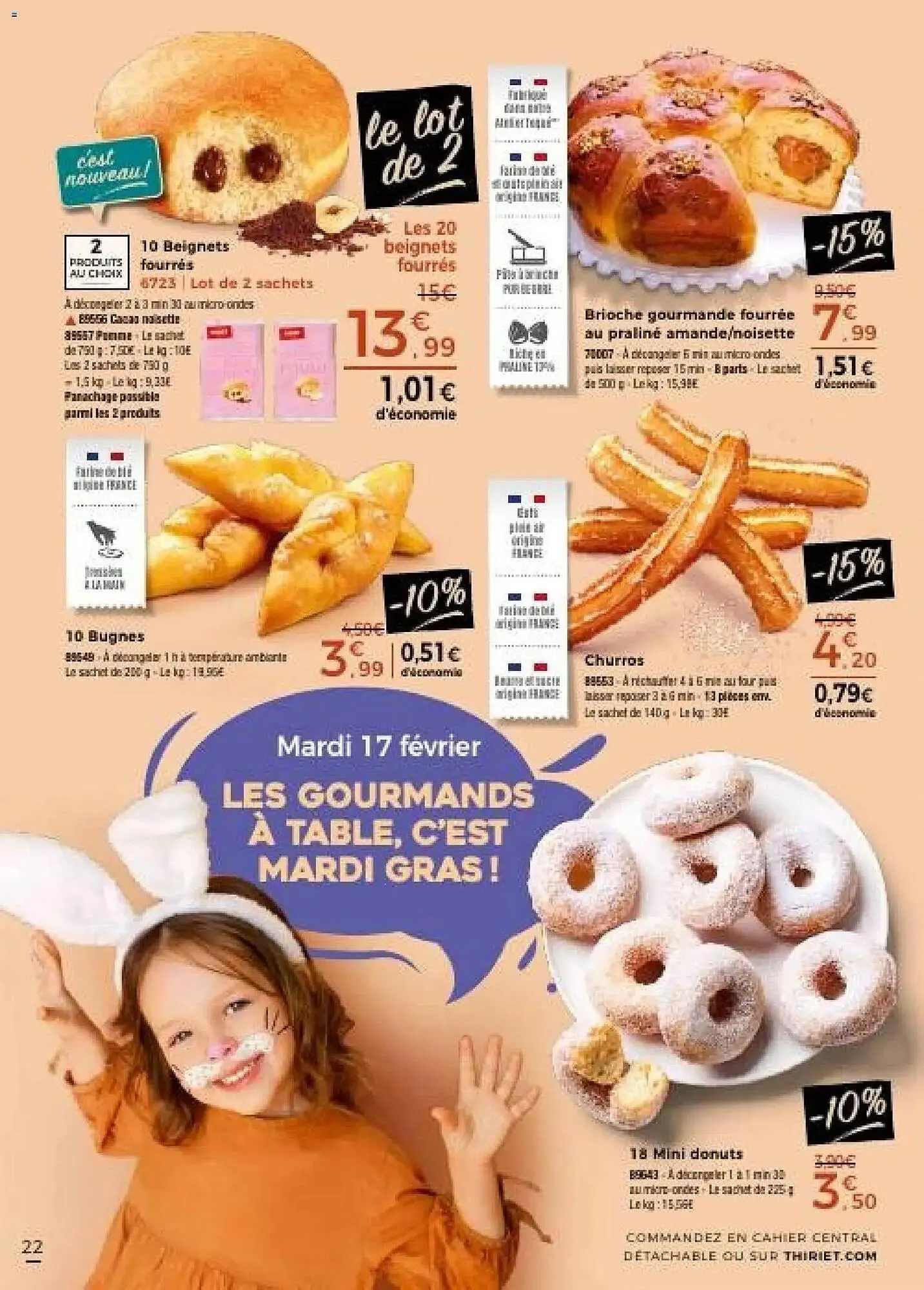 Catalogue Thiriet du 31 janvier au 3 mars 2026 - Catalogue page 22