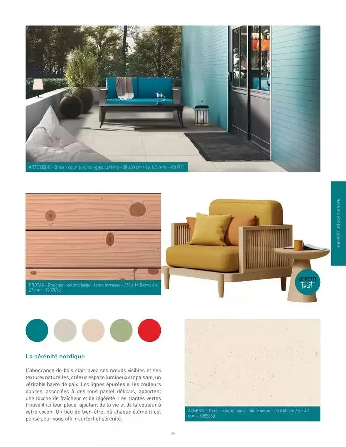 Guide Terrasse 2025 du 1 janvier au 31 décembre 2025 - Catalogue page 29
