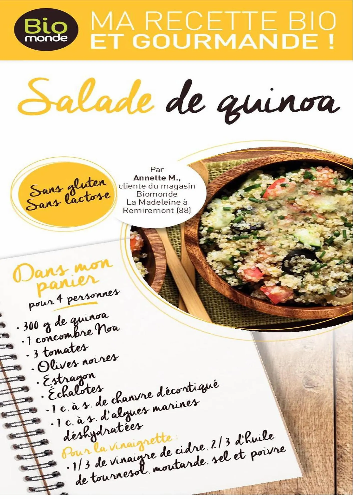 Catalogue Biomonde du 10 mai au 31 août 2023 - Catalogue page 6