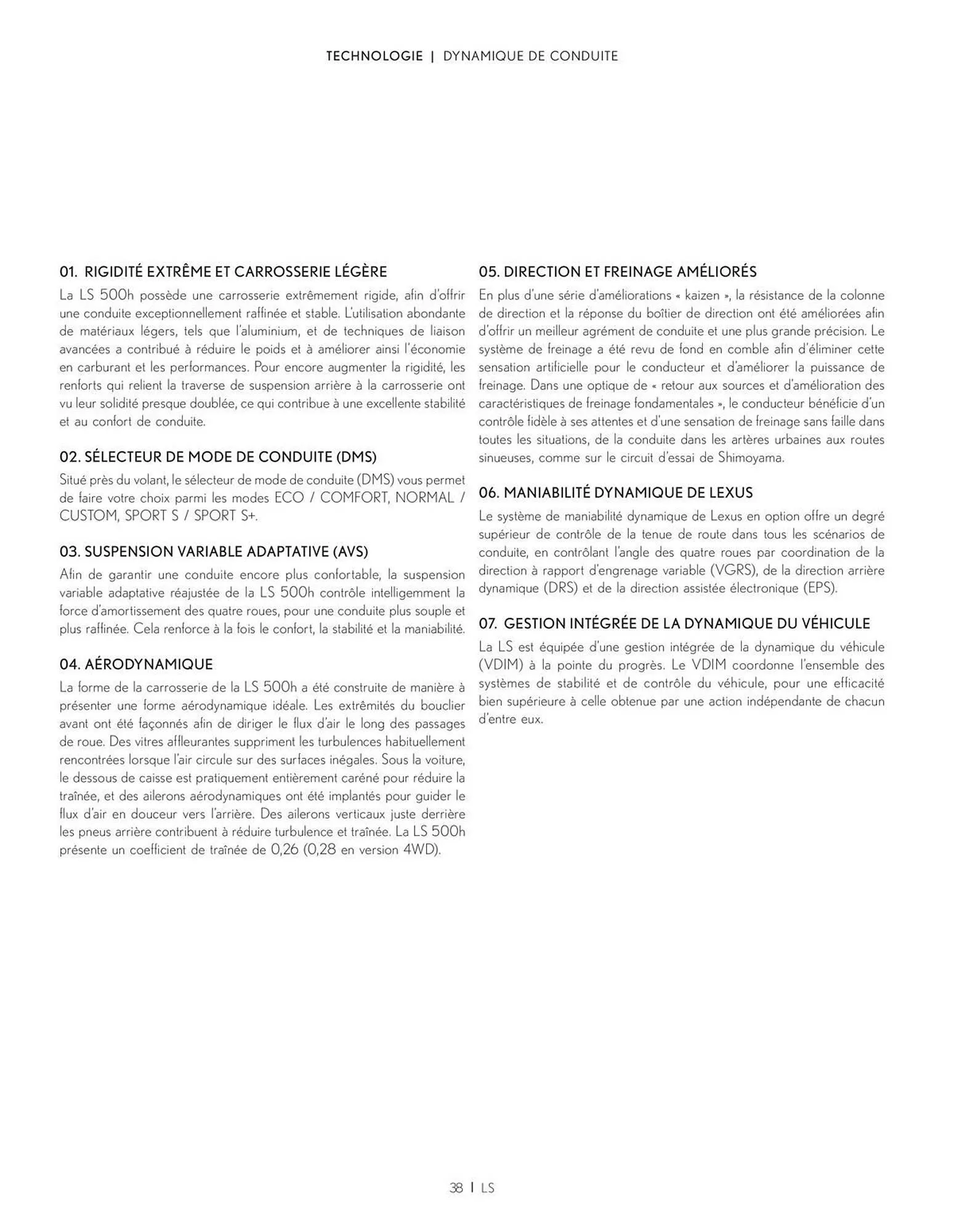 Catalogue Lexus du 27 mars au 27 mars 2026 - Catalogue page 38