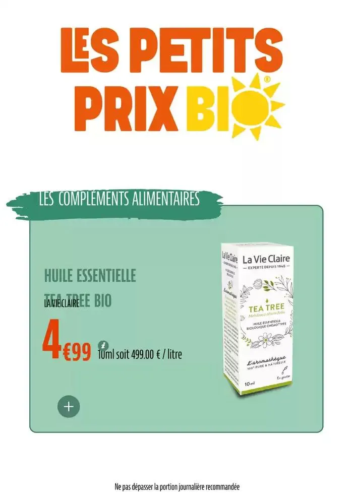 LES PETITS PRIX BIO du 11 mars au 31 décembre 2025 - Catalogue page 60