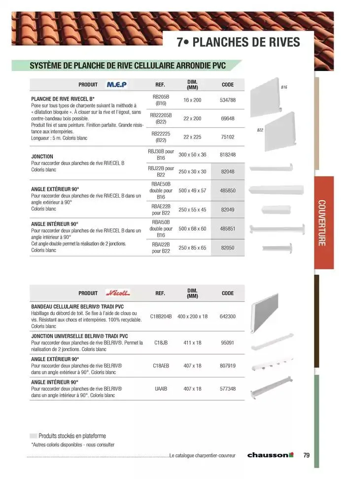 CHARPENTIER-COUVREUR 2025 du 1 janvier au 31 décembre 2025 - Catalogue page 21