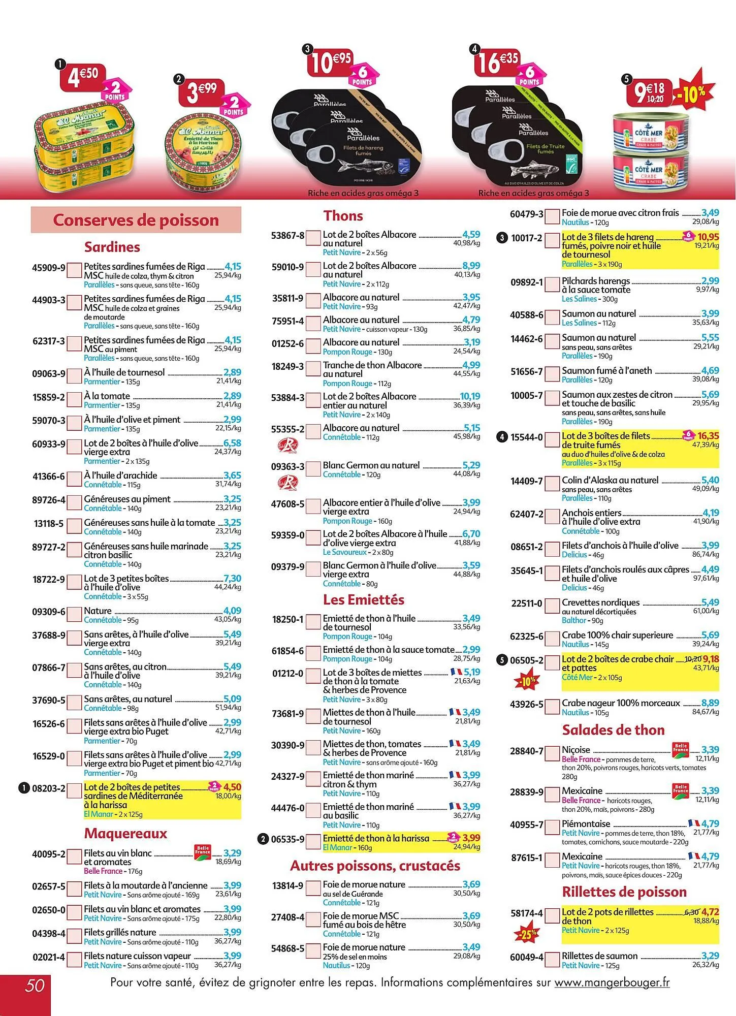 Catalogue Maximo du 30 mars au 23 avril 2026 - Catalogue page 50