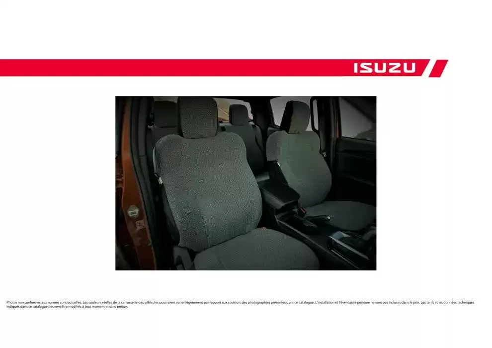 ISUZU SPACE N60B Accessoires du 15 octobre au 15 octobre 2025 - Catalogue page 61