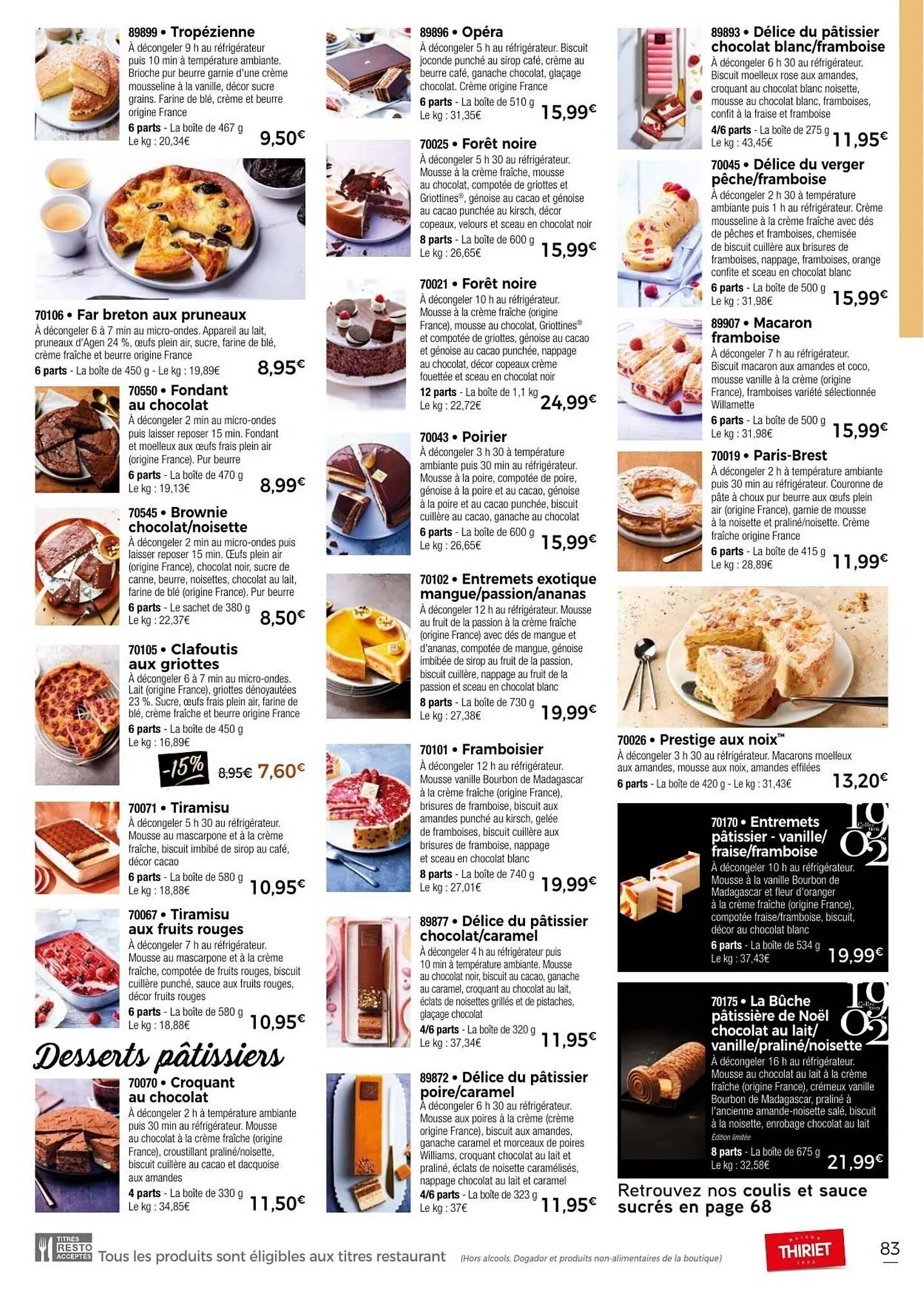 Catalogue Thiriet du 1 janvier au 30 janvier 2026 - Catalogue page 83