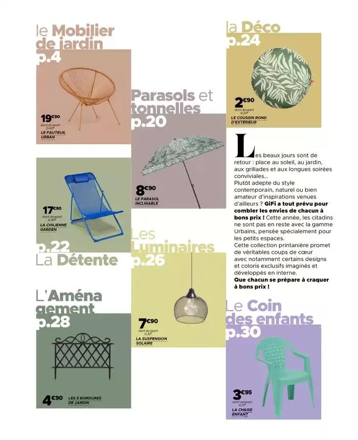 Collection Jardin et extérieur du 9 avril au 5 mai 2025 - Catalogue page 2