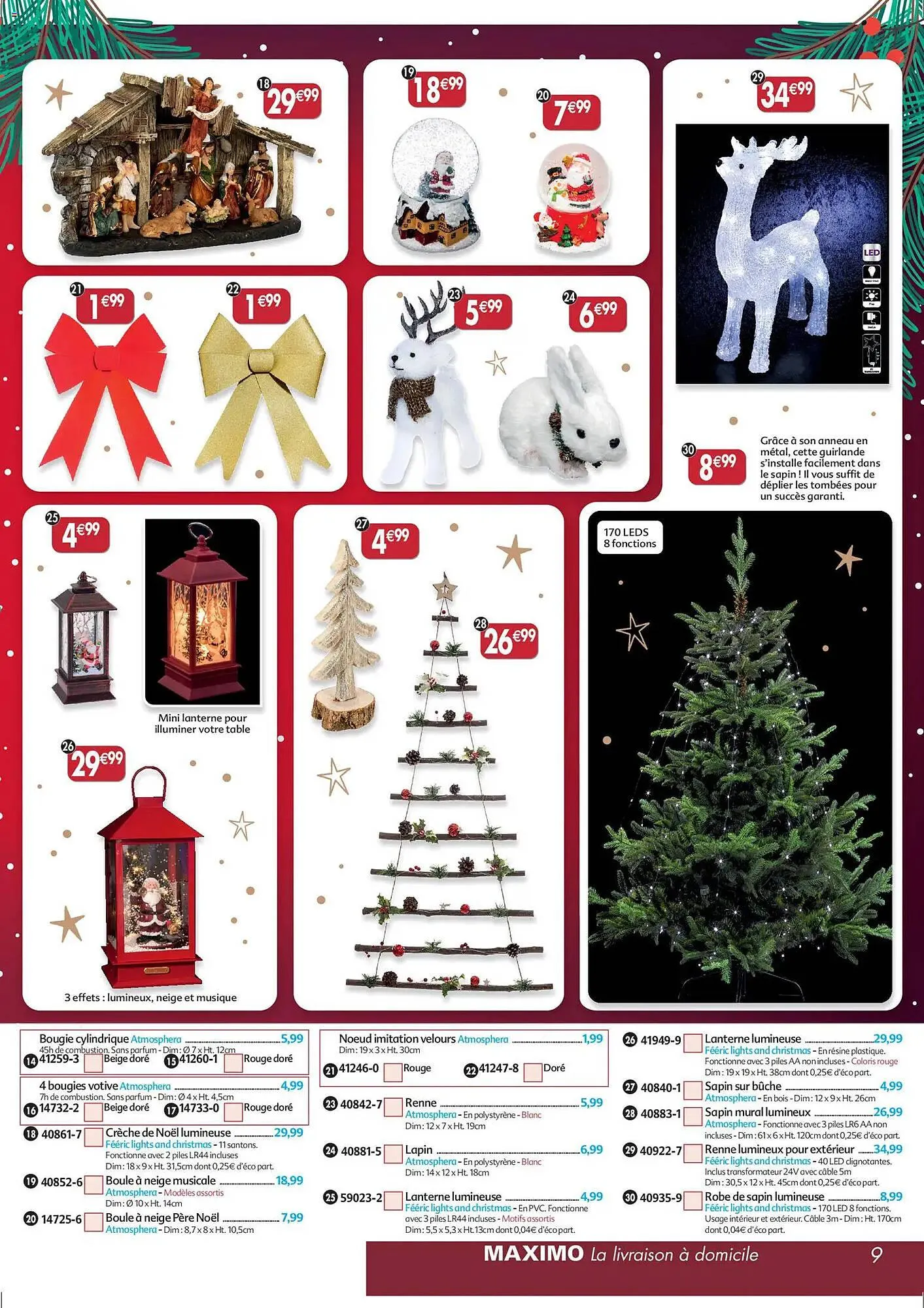 Catalogue Maximo du 24 octobre au 23 novembre 2025 - Catalogue page 9