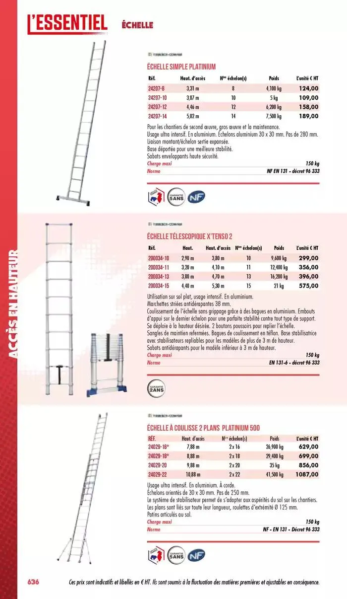 Essentiel Industrie 2025 du 3 janvier au 31 décembre 2025 - Catalogue page 638